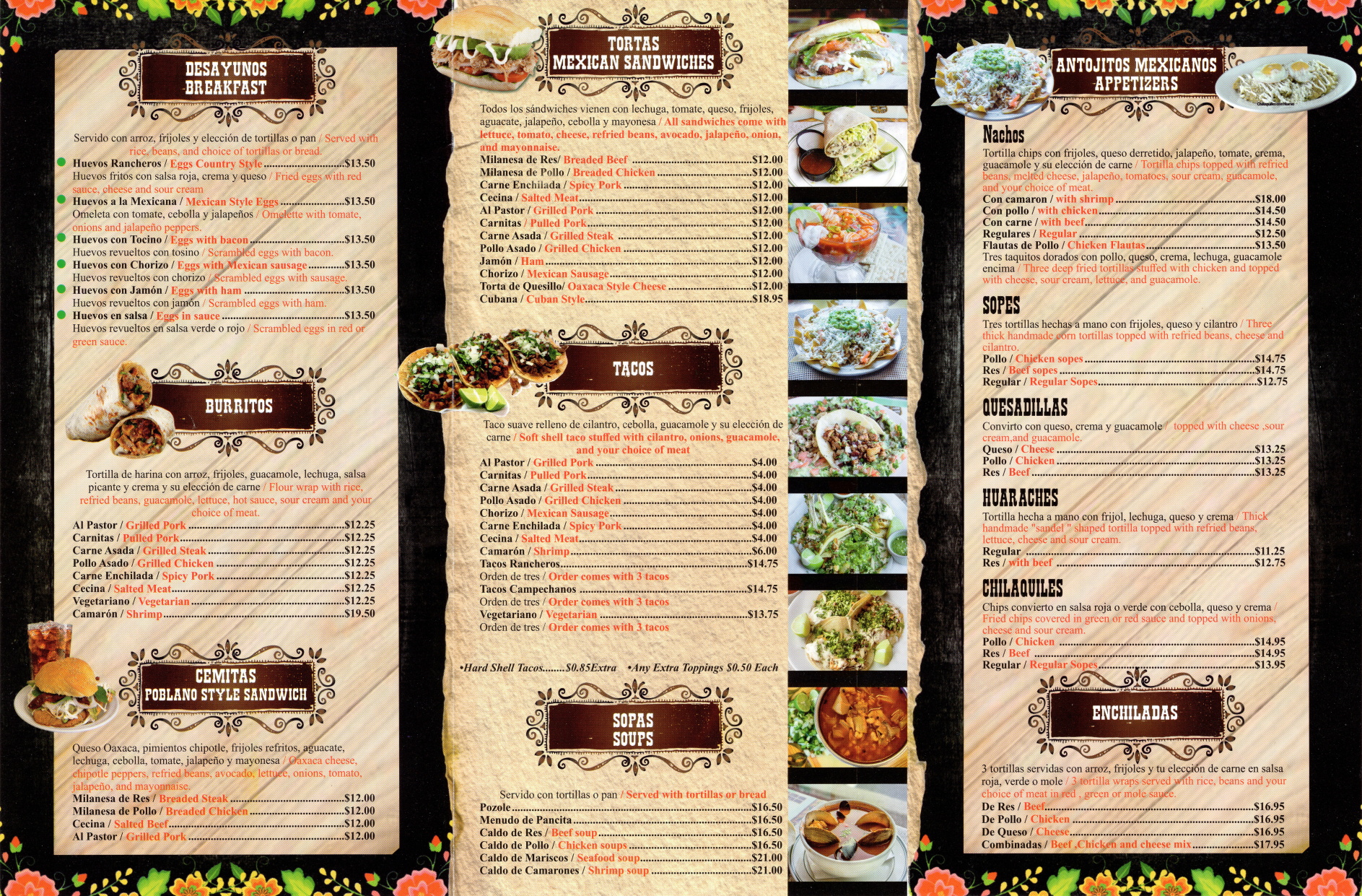 Mexican food, catering 2