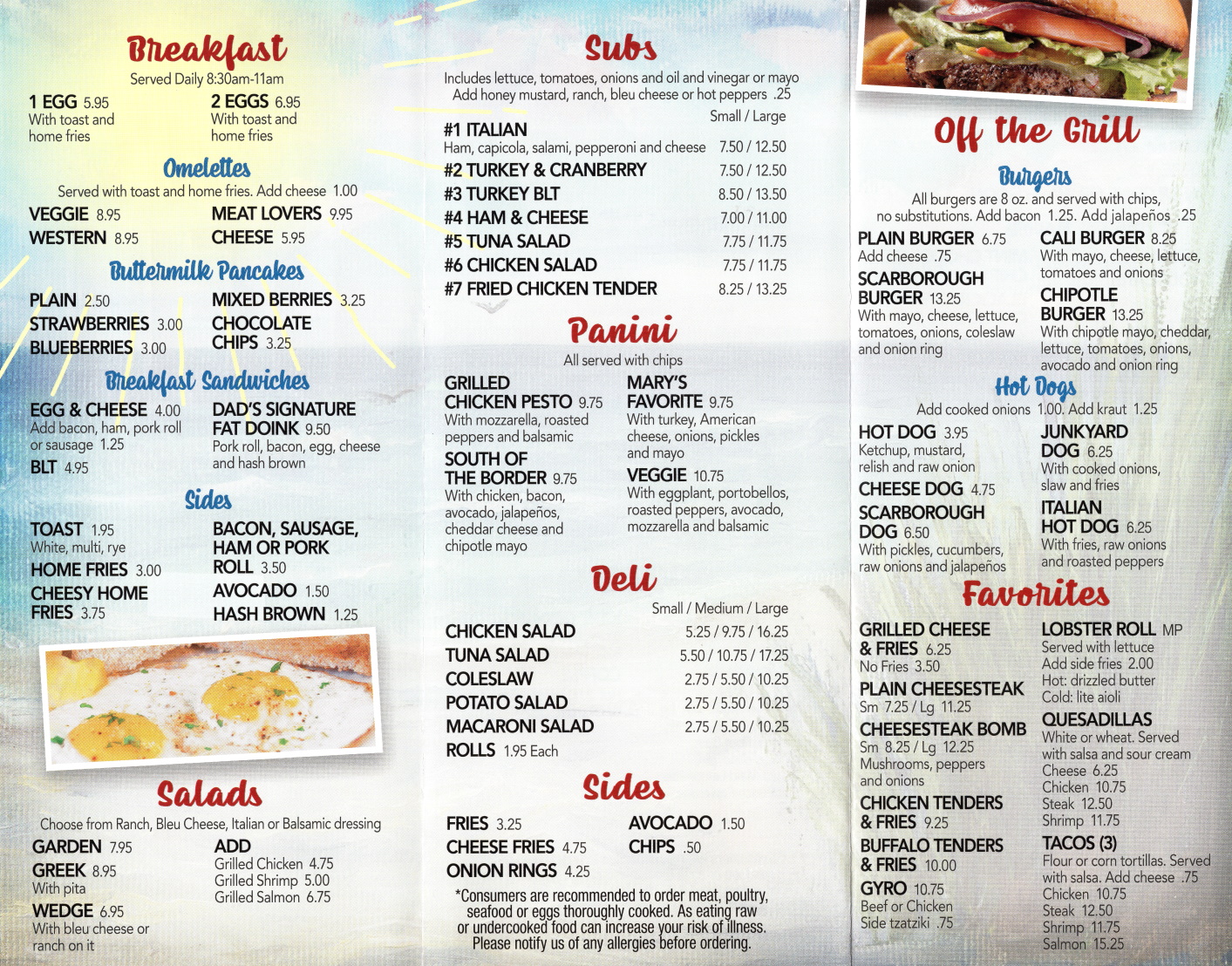 Whereisthemenu.net | Dads Deli - Narragansett, RI 02882